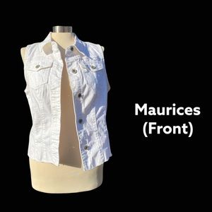 Maurices White Vest